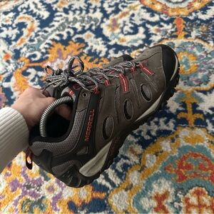 MERRELL MENS CROSSLANDER VENT LOW HIKING SHOES